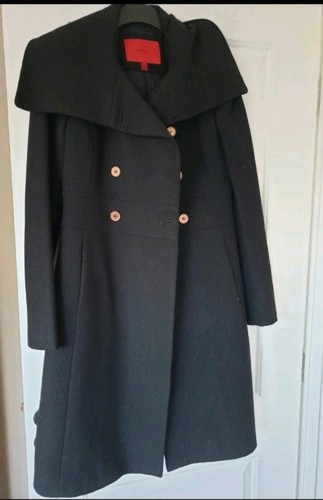 Ladies black mango coat - coat, in
