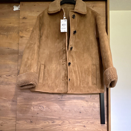 Mango faux shearling - mango, faux-shearling