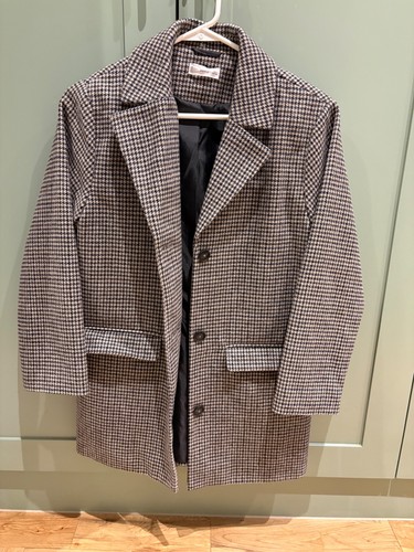 Girls mango autumn houndstooth - mango,