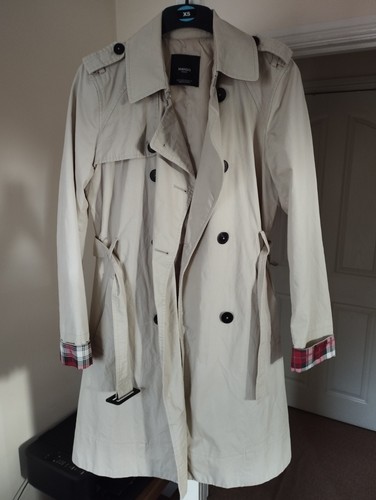 Mango trench coat beige size - beige, -size