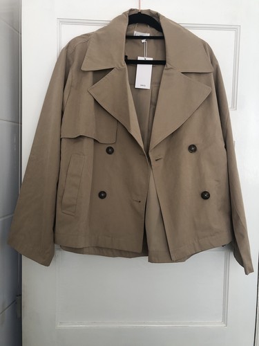 Mango unlined coat size - coat, l