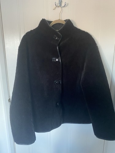 Mango black faux - mango, up