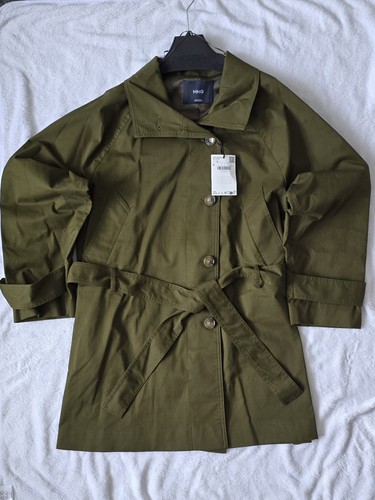 Mango women midi trench coat - women's,