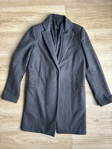 Mango grey wool - grey, blend