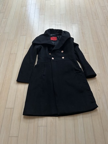 Mango black winter coat - mango,