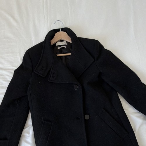 Mango black trench - mango, coat