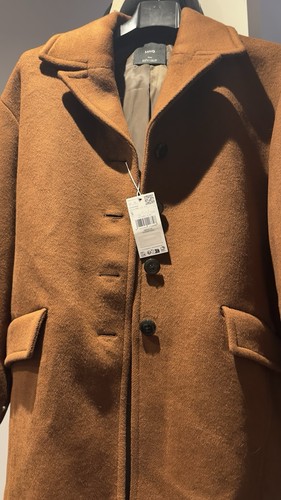 Mango tan brand new wool - mango,