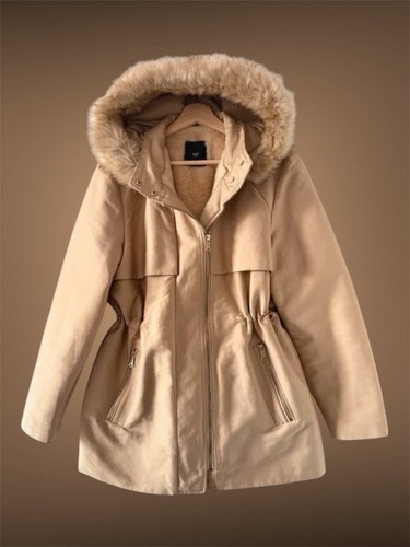 Mango beige faux fur - beige,