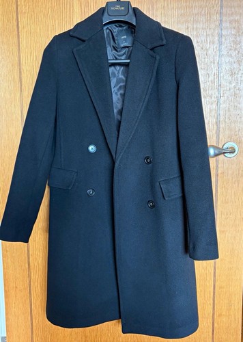 Mango women black wool - mango,