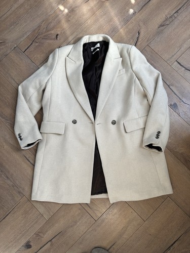 Mango wool blend beige - blend,