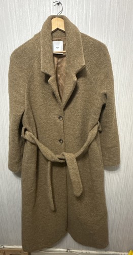 Women mango coat - mango, brown