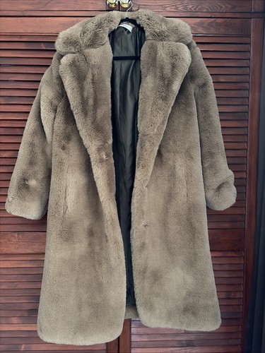 Mango camel faux - mango, fur