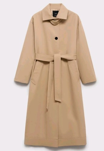Mango long trench - coat, with