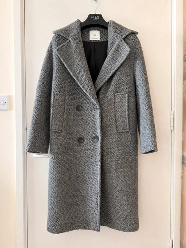 Mango grey textured long - mango,
