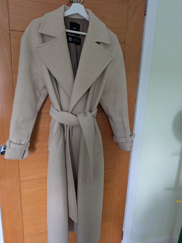 Mango ladies long wool coat