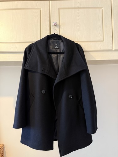 Mango wool coat size small - mango,