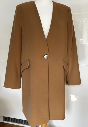 Mango women camel tailored - camel,